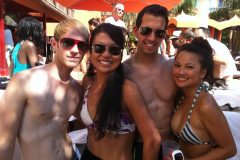 Vegas pool party