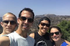 Hiking with Bini and Jess