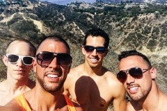 Hiking with Feras